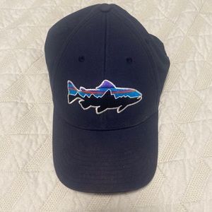 Patagonia fish navy baseball cap